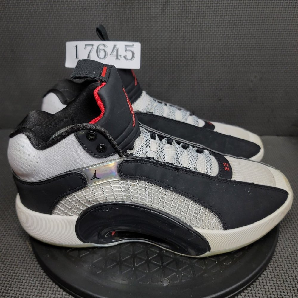 Jordan XXXV DNA Shoes Mens Sz 10 White Black Trainers Sneakers